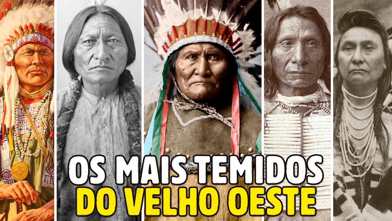 10 NATIVOS NORTE-AMERICANOS MAIS TEMIDOS DO VELHO OESTE