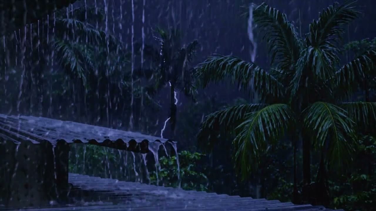 Heavy Rain and Thunder Sounds for  Sleeping | No Ads - Deep Sleep Sounds for Insomnia #2.4