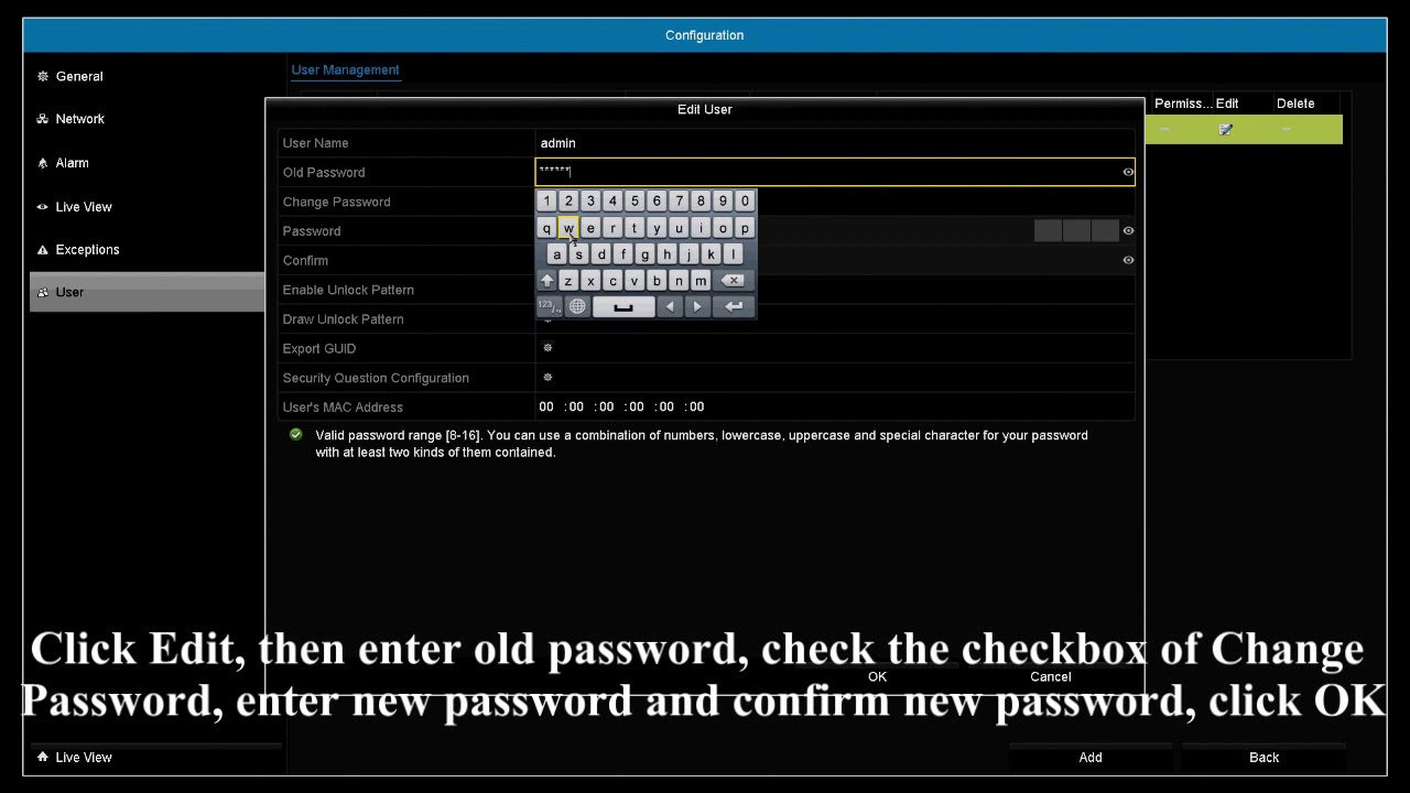 How to Change Password Hi Look