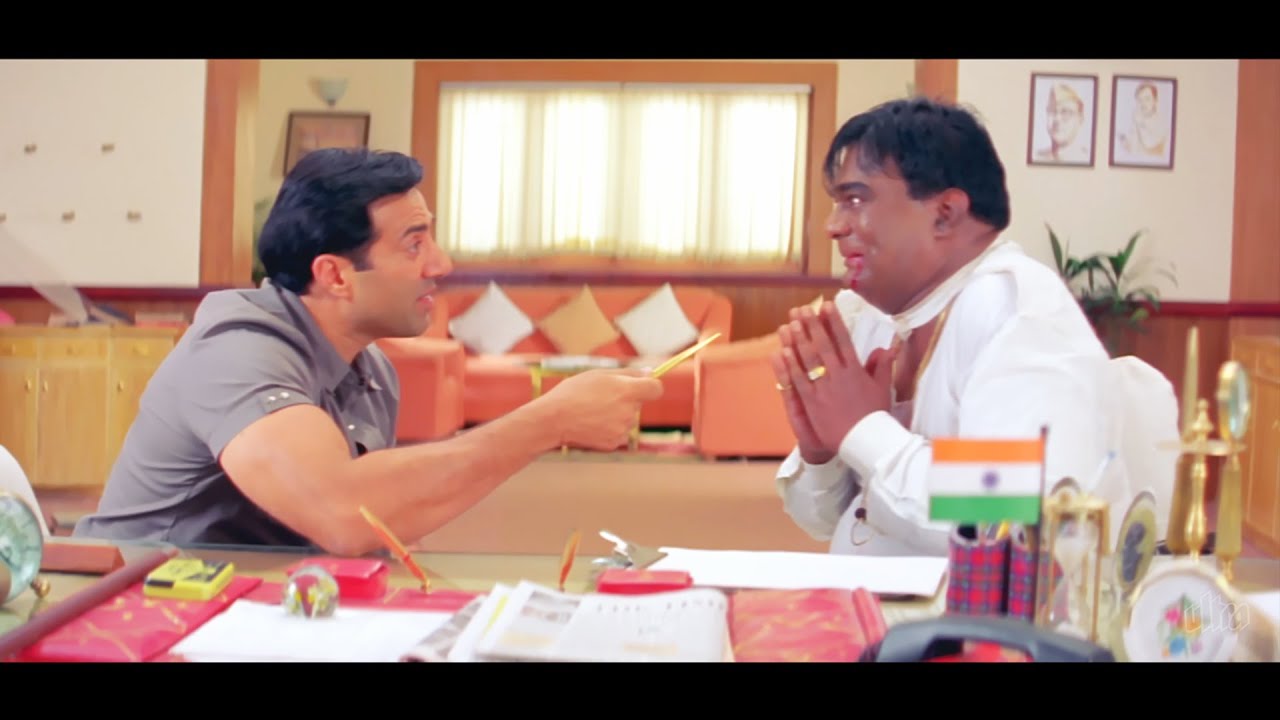 मुझे माफ करदो मुझे कोई परमिशन नहीं चाहिए - सनी देओल Zabardast सीन - Indian Permission Scene