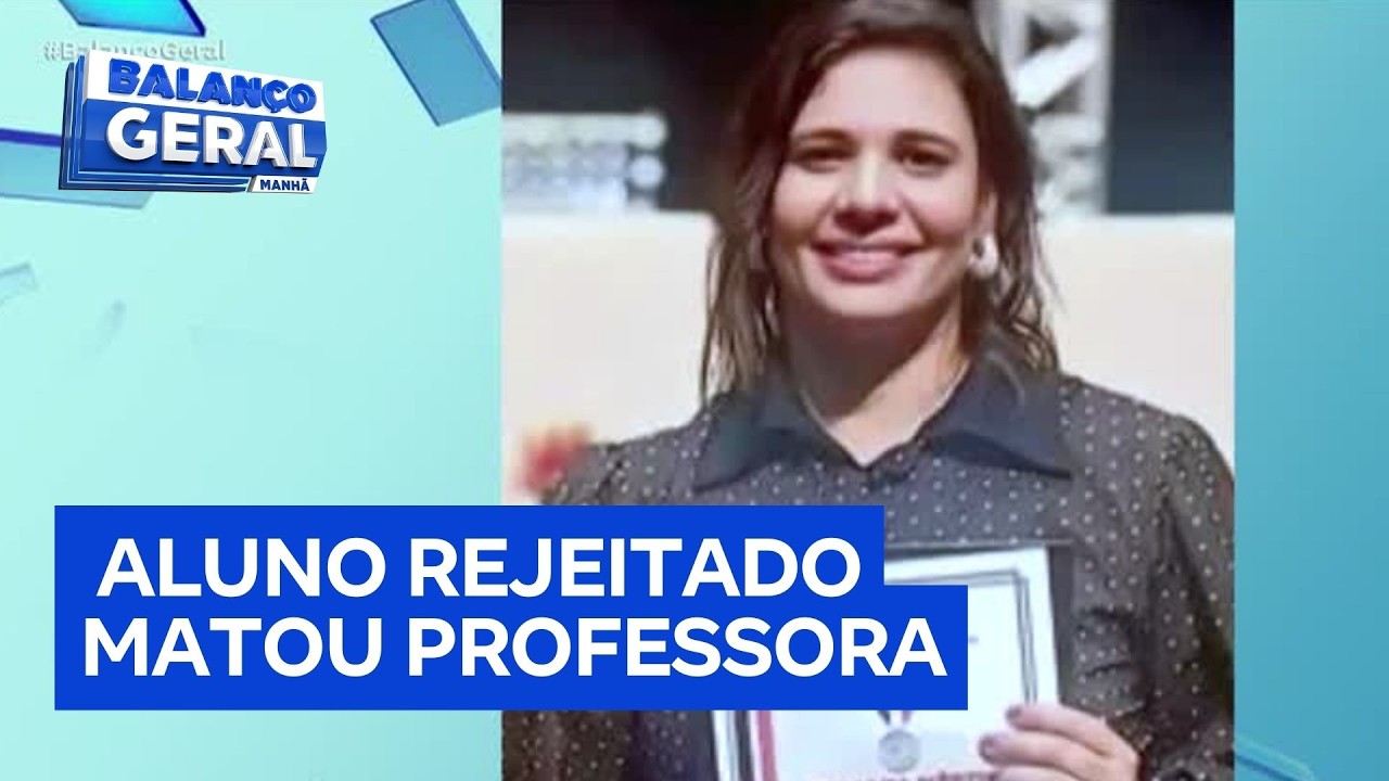 Polícia diz que universitário matou professora após ser rejeitado