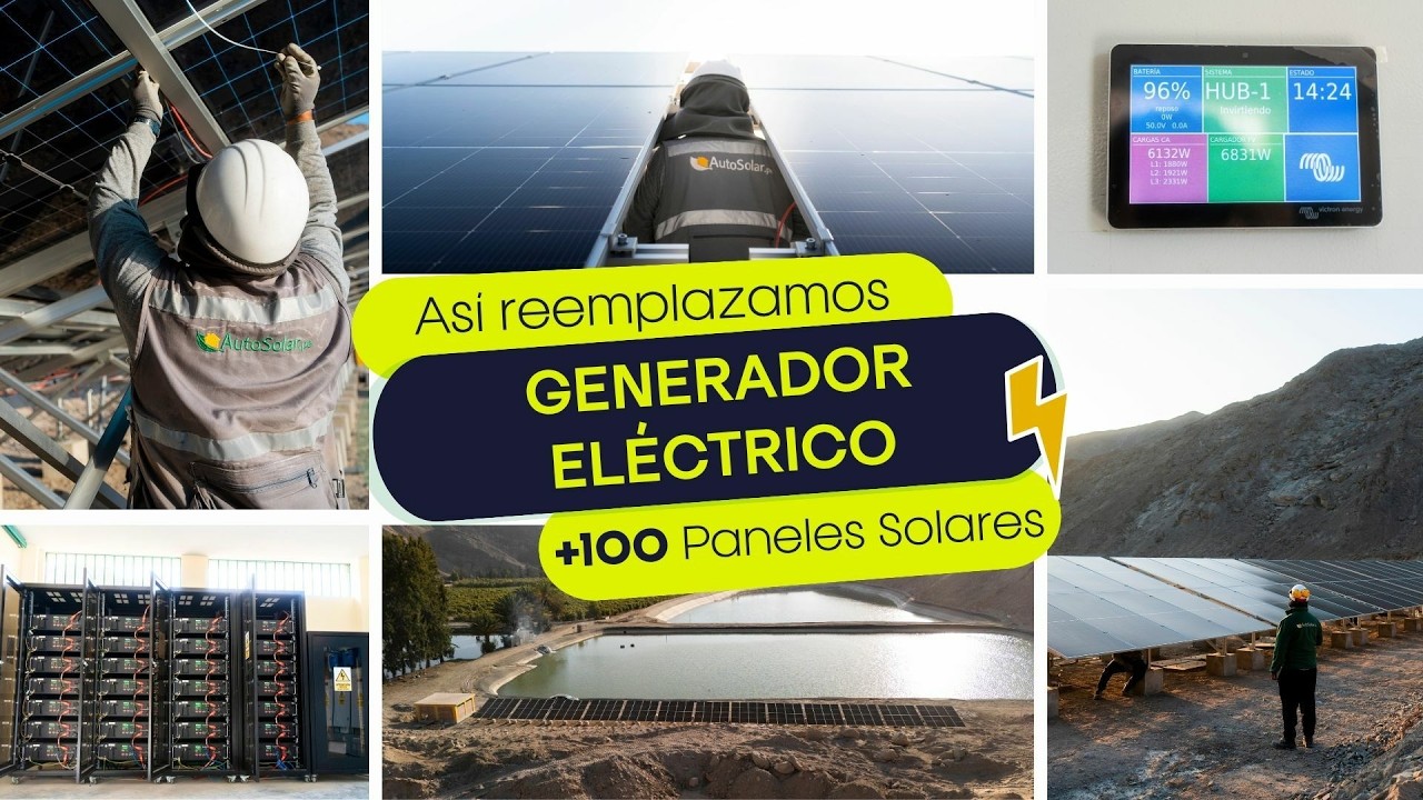 Instalación Solar Fotovoltaica Industrial en Perú ⚡ | Empresa reduce costos con paneles solares