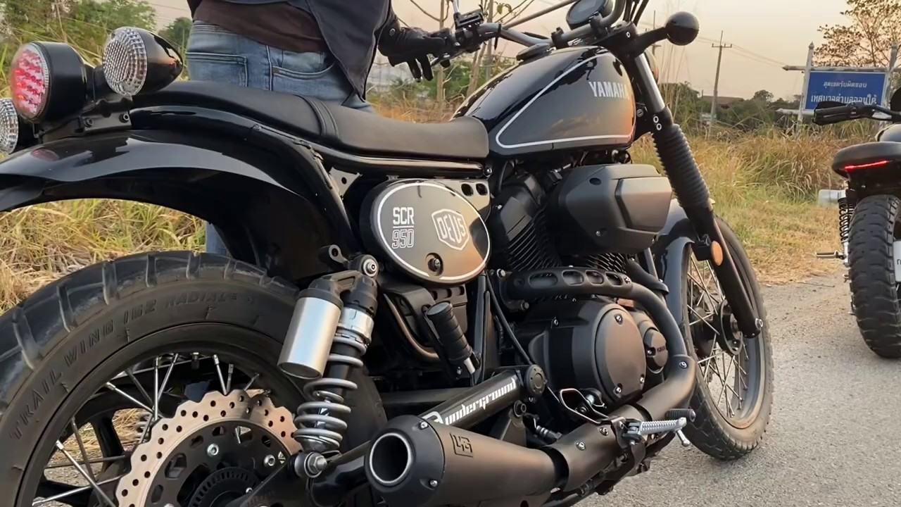 ท่อ Yamaha scr950 Richter Slip-on by Undergrad Exhaust Thailand