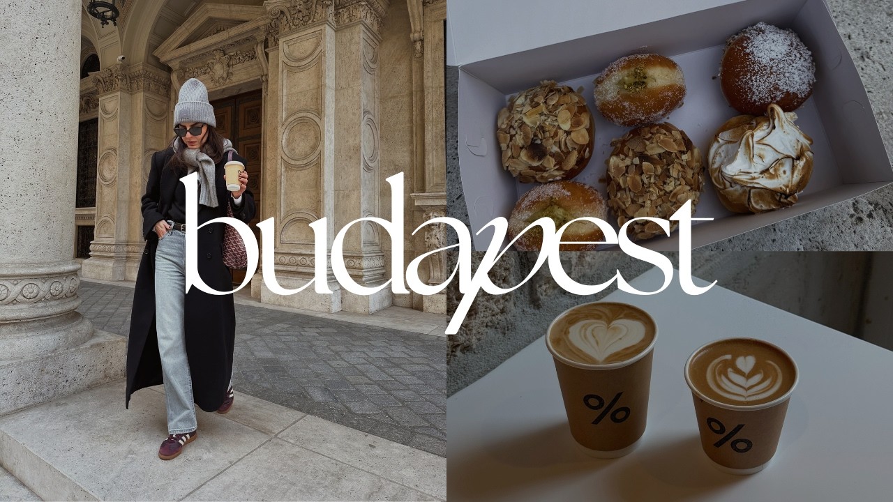 BUDAPEST TRAVEL VLOG 2025 | girls trip, best korean food, % Arabica coffee, café hopping & shopping