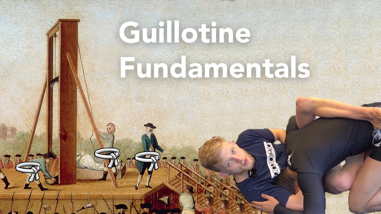 The Guillotine Choke Fundamentals - For beginners & white belts - De Groot BJJ