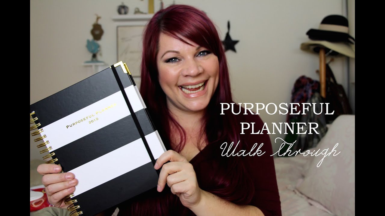 Purposeful Planner Walk through