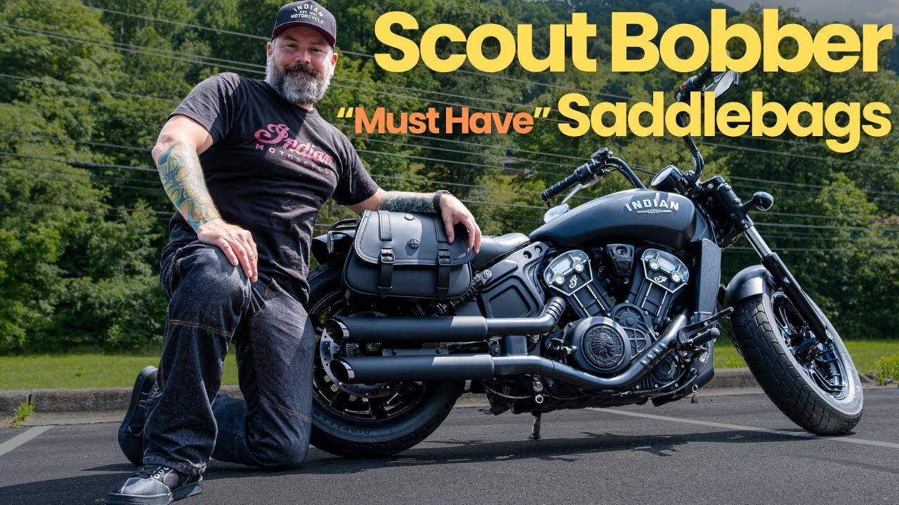 Every Indian Scout Rider Are Putting These Saddlebags!