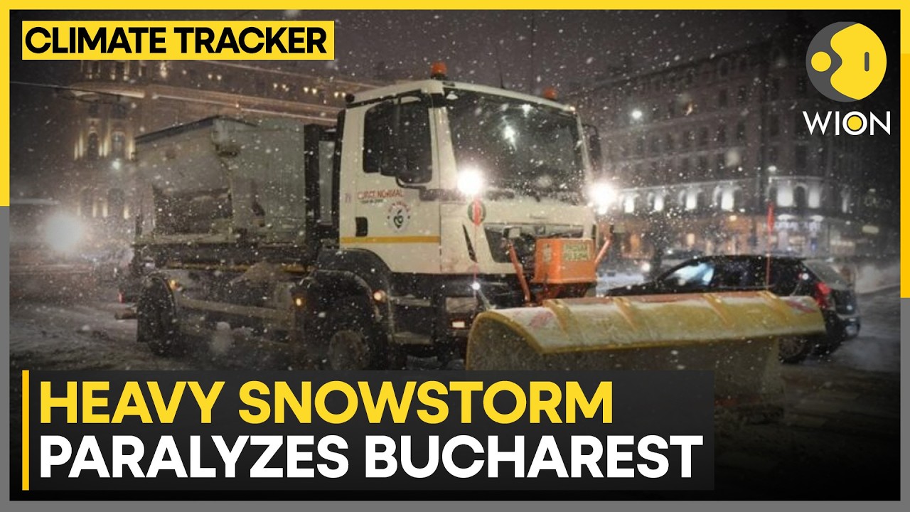 Romania Battles Snowstorm: Power Outages Hit 200,000 Homes | CLIMATE TRACKER