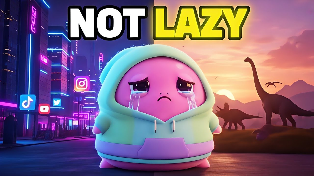 You’re Not Lazy — Your Brain Wasn’t Built for This World 🌍