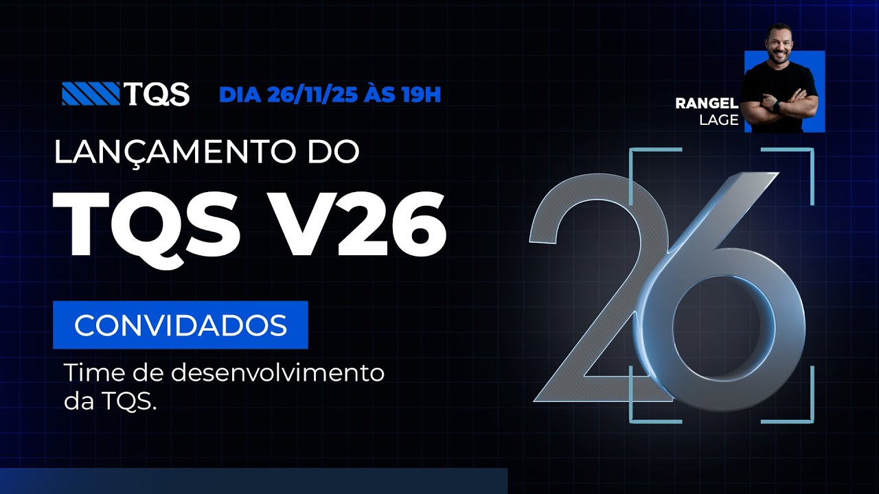 Lançamento do TQS v26 com o Time de Desenvolvimento da TQS.