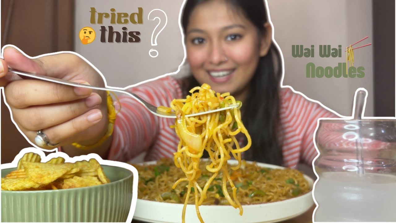 EATING WAI WAI NOODLES|| MUKBANG|| FOOD FETTISH|| #waiwainoodles #waiwai #mukbang #noodlesmukbang