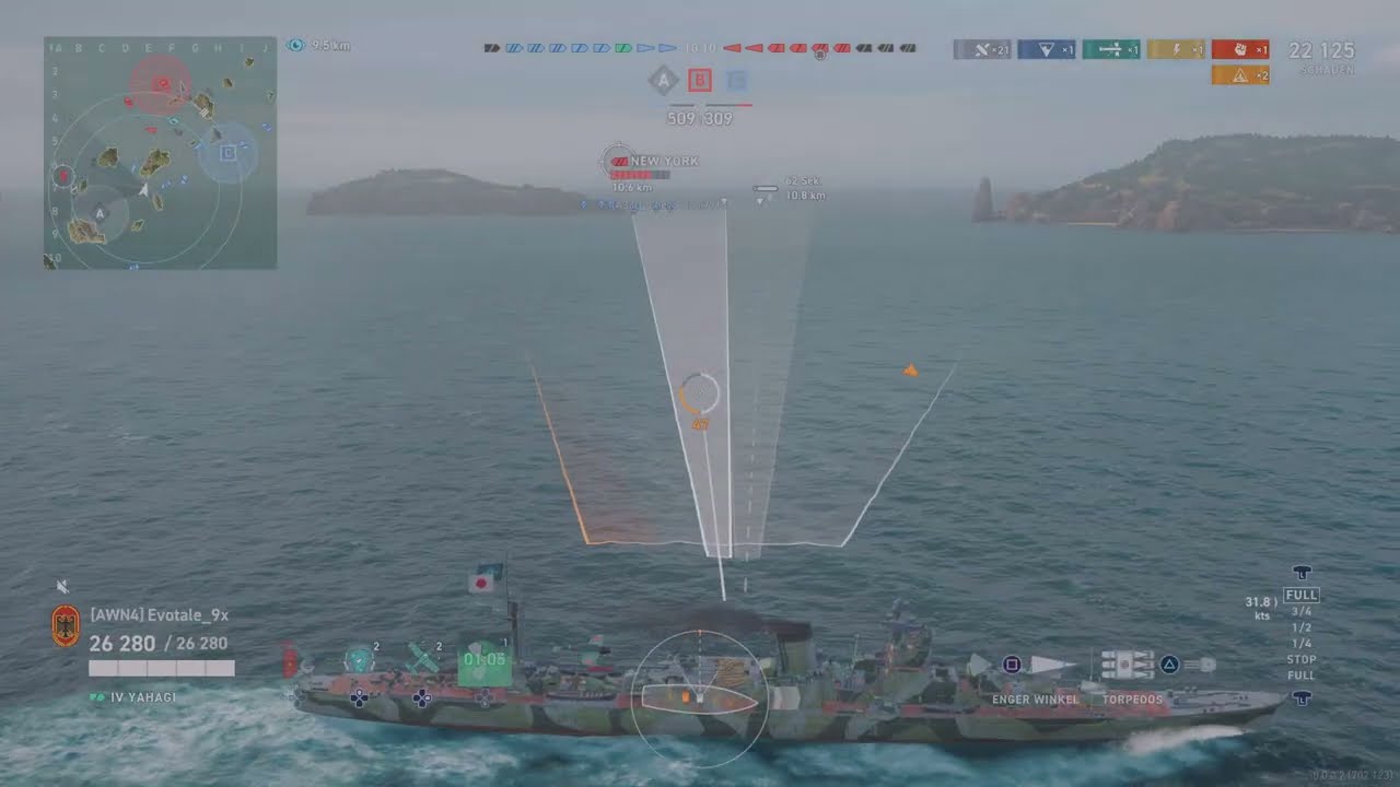 World of Warships: Legends Yahagi