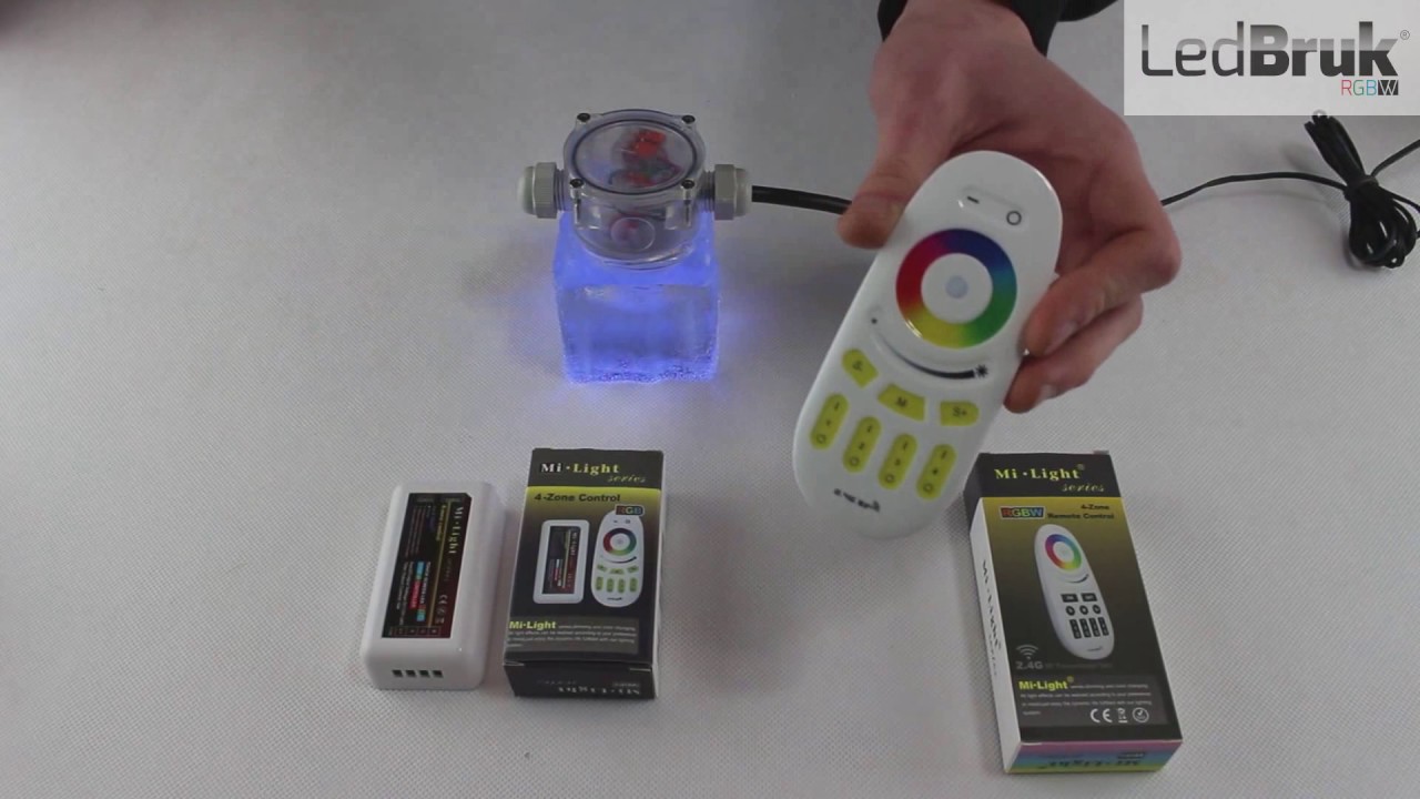 Zestaw 4 strefowy RGB Milight (STZ-RGB-12V-216W-4S)