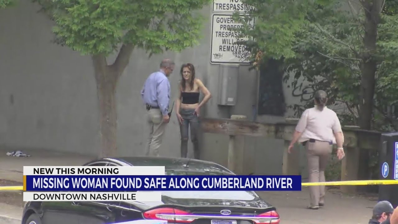 Missing NJ woman located along Cumberland River in downtown Nashville