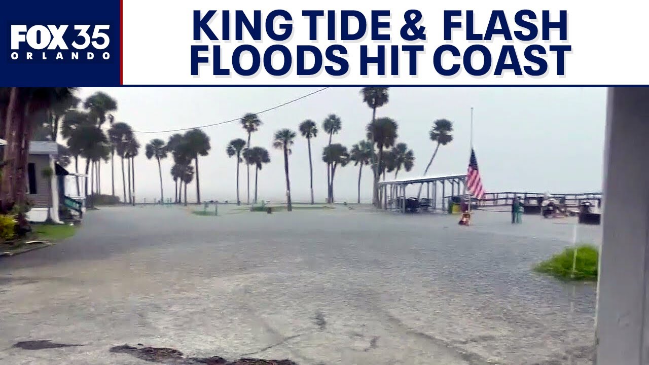 King Tide, flash floods causing concern for homeowners on Space Coast