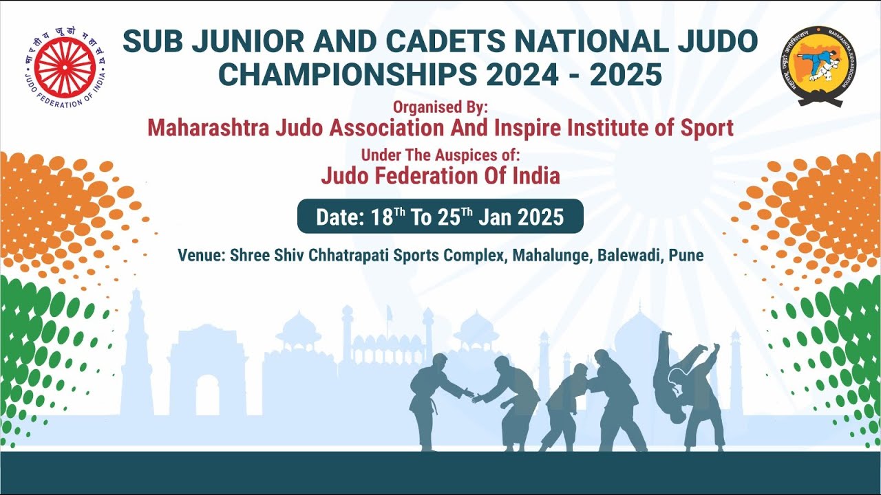 DAY 1 MAT -2 : CADETS NATIONAL JUDO CHAMPIONSHIPS (PUNE ) 2024 - 2025