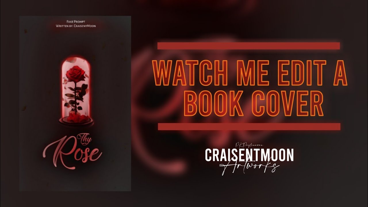 Watch me edit a Book Cover | Minimalist Style | Ibis Paint X