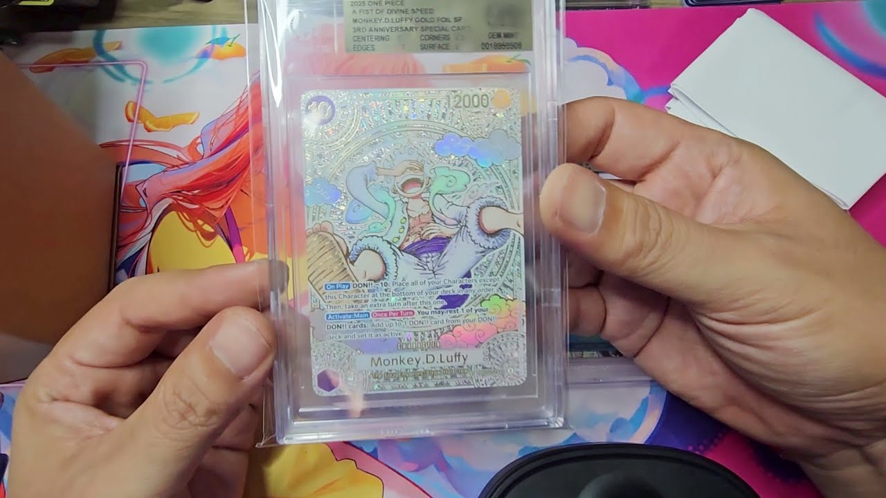 Шокирующая коллекционная карточная игра One Piece: BGS Beckett Grade Reveal #onepiecetcg #optcg #...