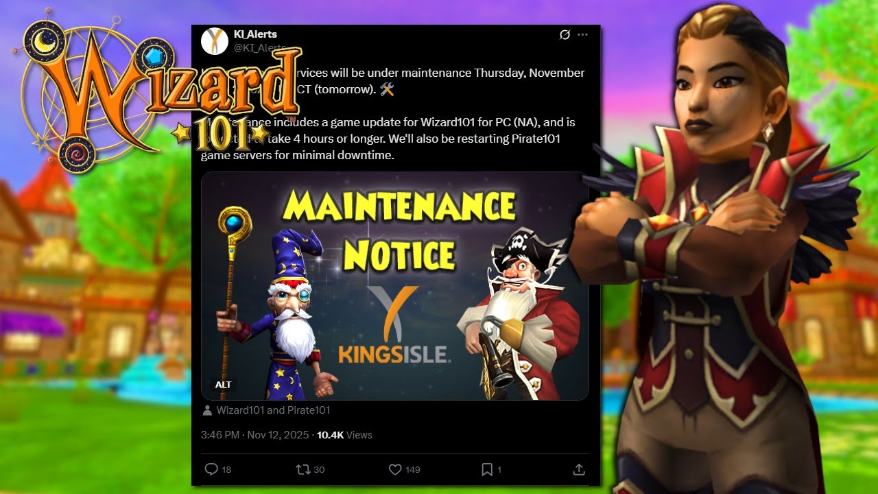 Wizard101 только что объявили дату выхода DARKMOOR!