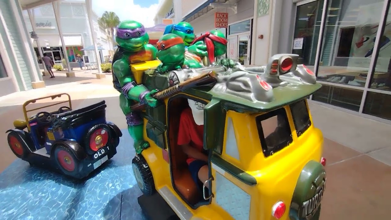1994 Teenage Mutant Ninja Turtles Kiddie Ride (Mute)