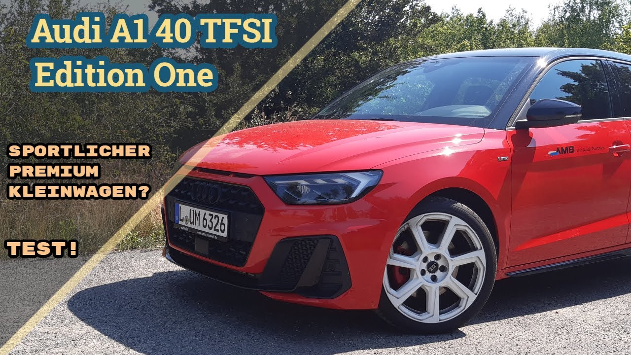 Sportlicher Premium Kleinwagen? Audi A1 40 TFSI Edition One Test! [POV]