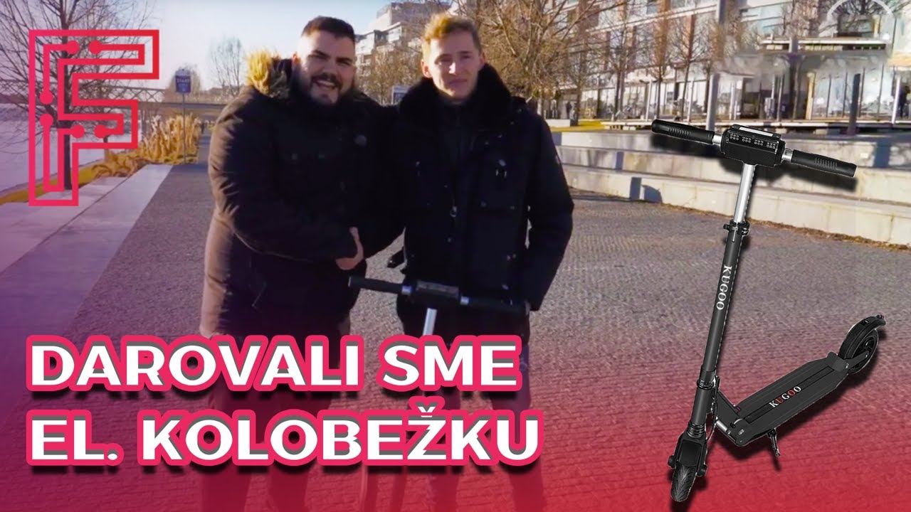 Darovali sme elektrickú kolobežku. Jednému z vás