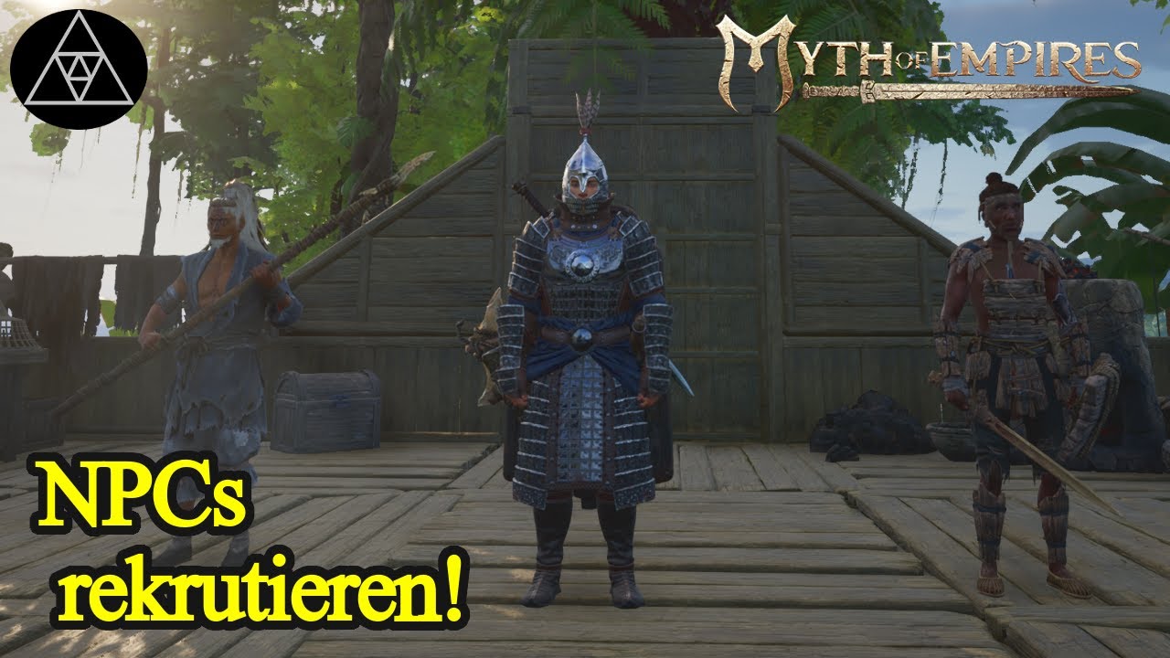 Harald & Dieter schließen sich uns an! NPCs rekrutieren! ► E09 Myth of Empires Gameplay