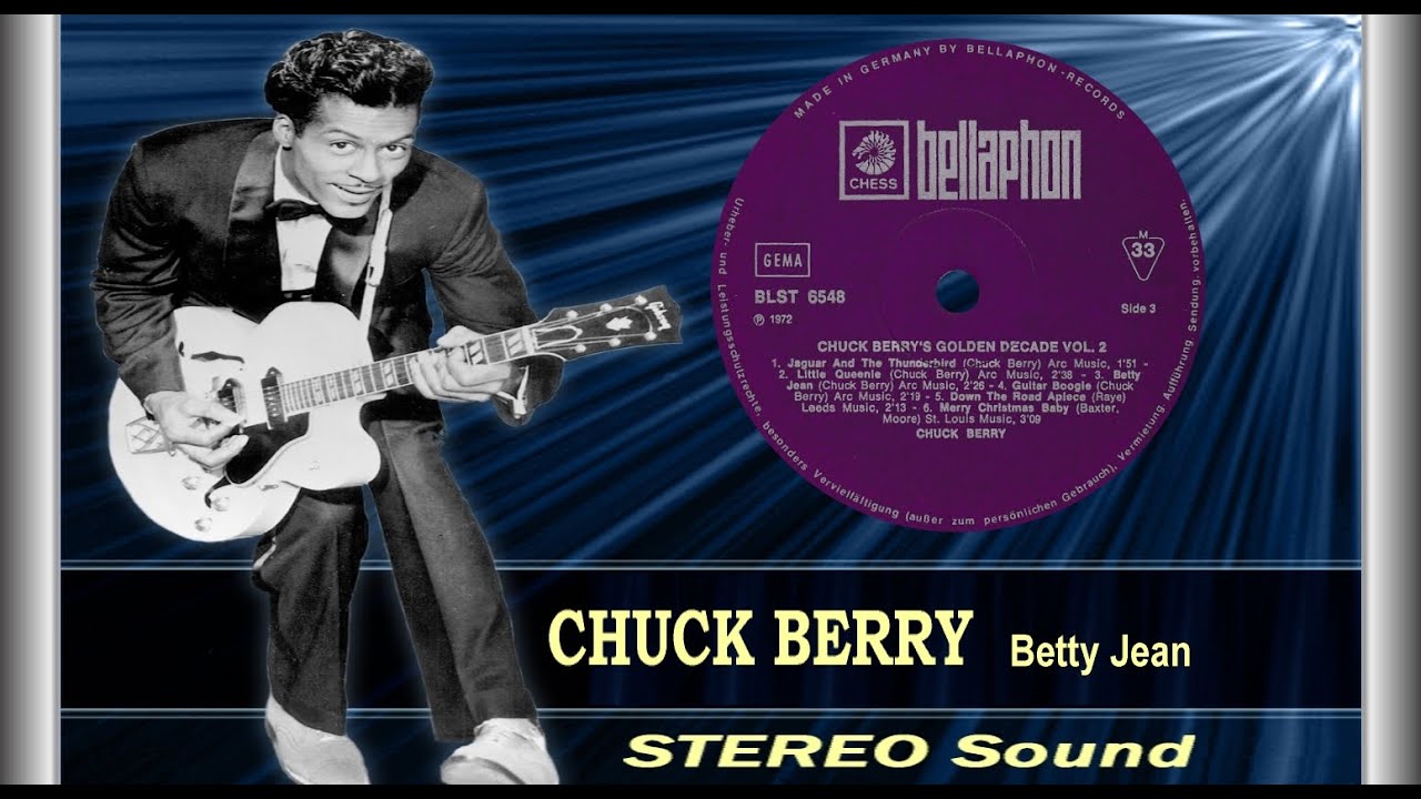 Chuck Berry - Betty Jean  1959  (STEREO)