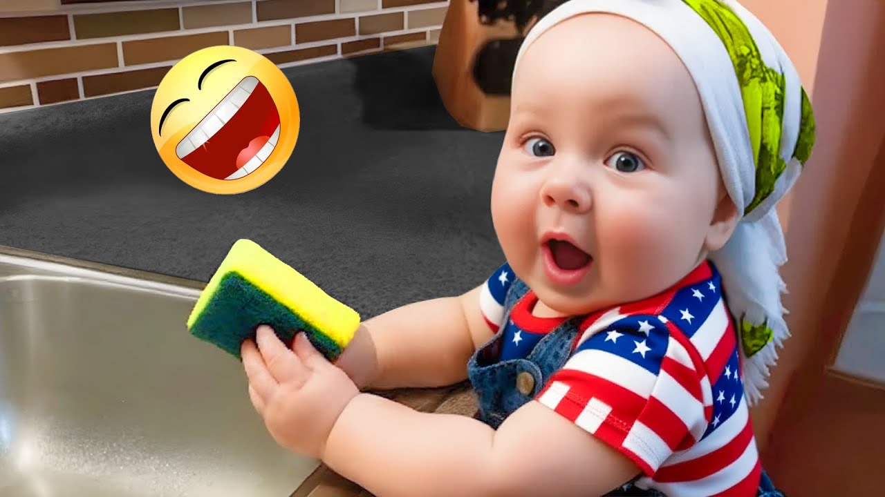 Try Not To Laugh: Baby’s Funniest Fails 🤣 Too Cute To Handle | Baby Bliss