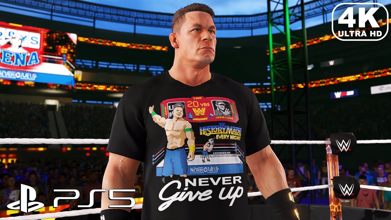 WWE 2K23 PS5 - John Cena vs Randy Orton | Summerslam (4K ULTRA HD) WWE 2K