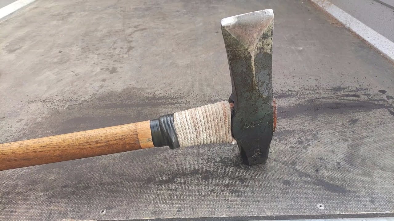 Siekiera rozłupująca, przygotowanie do sezonu.