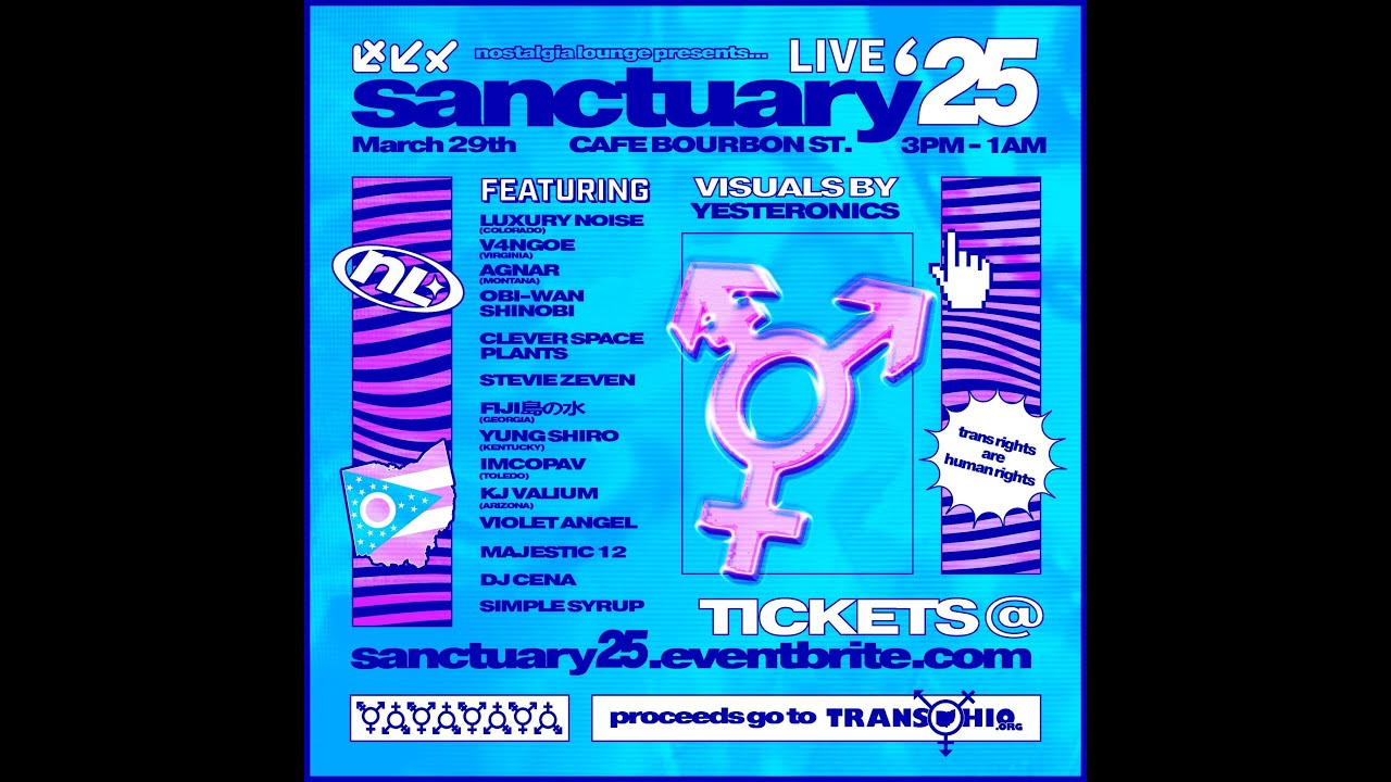 YUNG SHIRO 白 Nostalgia Lounge Sanctuary Live Event Footage (breakcore DJ set)