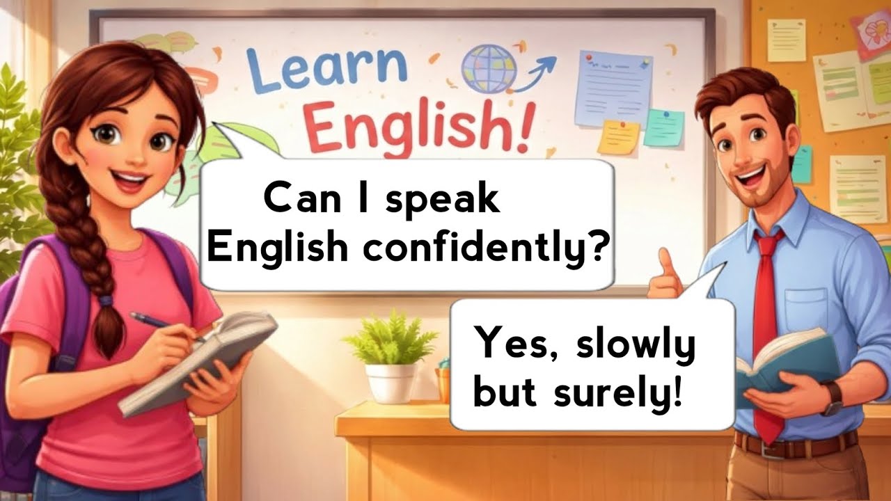 Simple English Conversation for Beginners | Build Confidence Step by Step. 