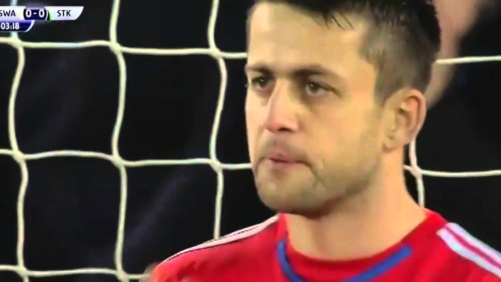 Swansea City 0 - 1 Stoke City Bojan Goal