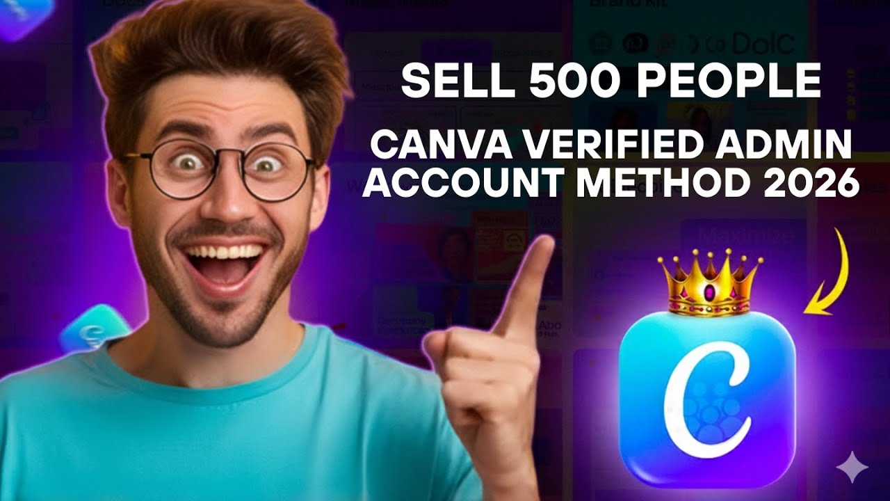 Canva Verified Admin Account Method 2026 | 100% Working Trick 2026 #canvatutorial #canva