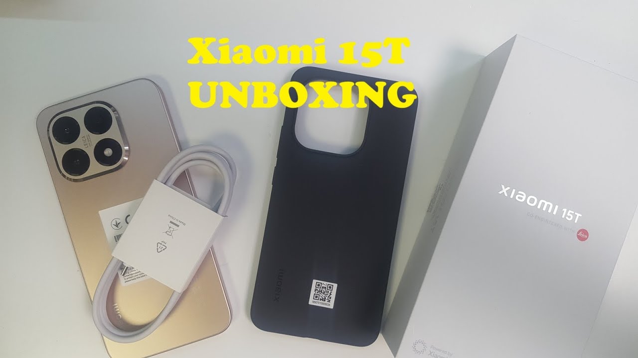 Xiaomi 15T UNBOXING
