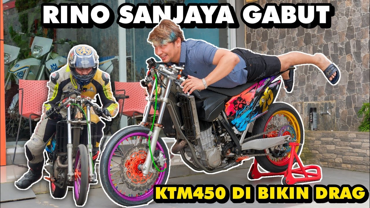 ISENG BIKIN KTM DRAG BRACKET 8 DETIK