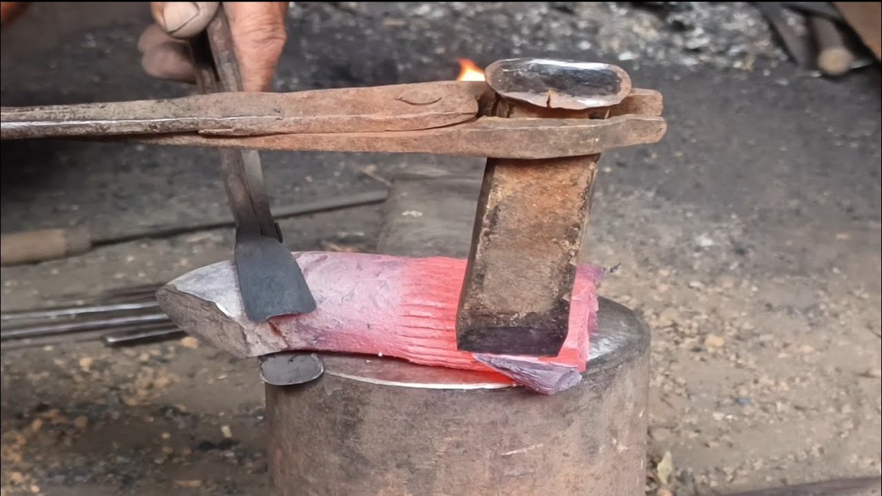 Forging Hammer from Axle 