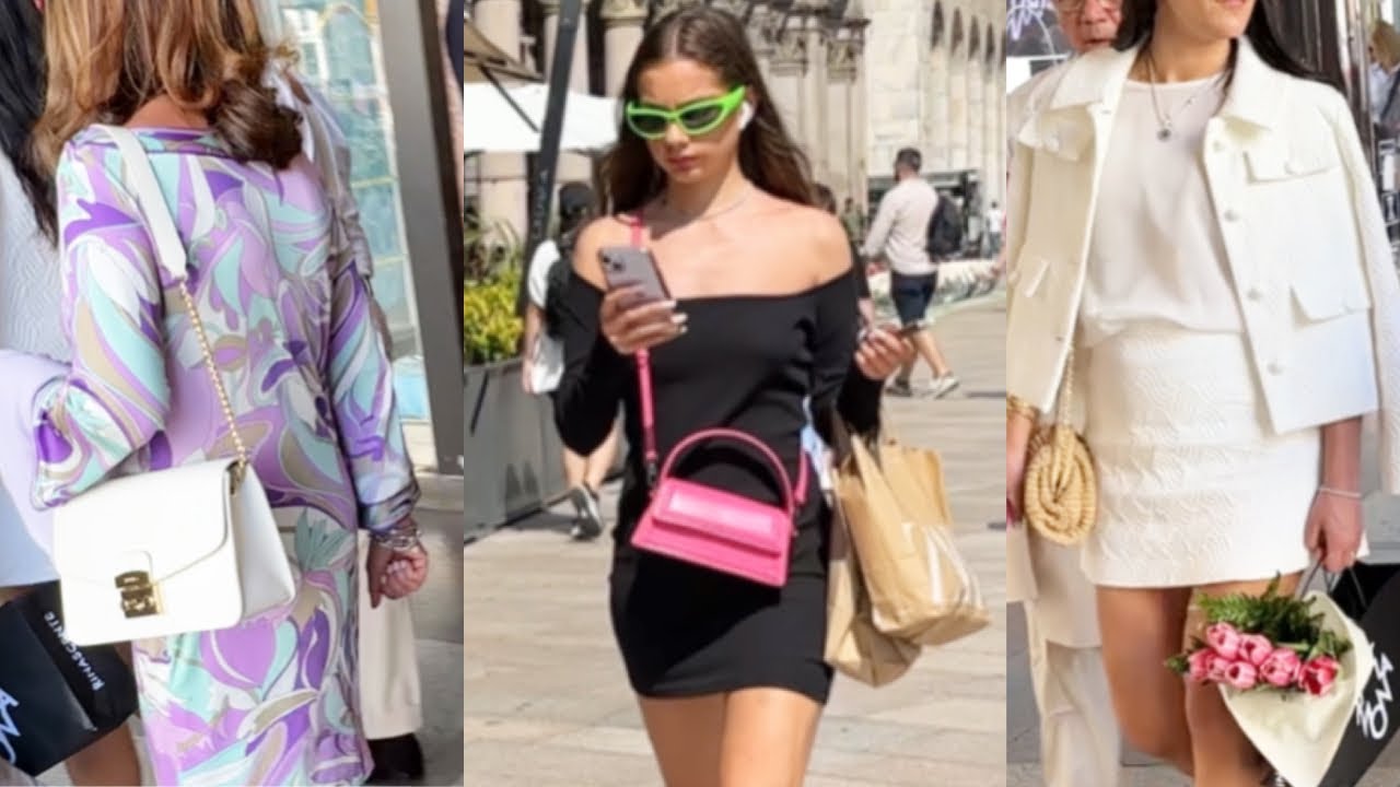 Get Ready for Summer 🇮🇹 Milan Street Style #whatarepeoplewearing #voguekorea #summeroutfits