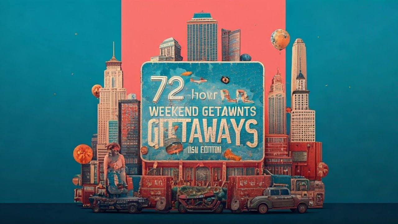 72 Hour Weekend Getaways: USA Edition, Must See !!!