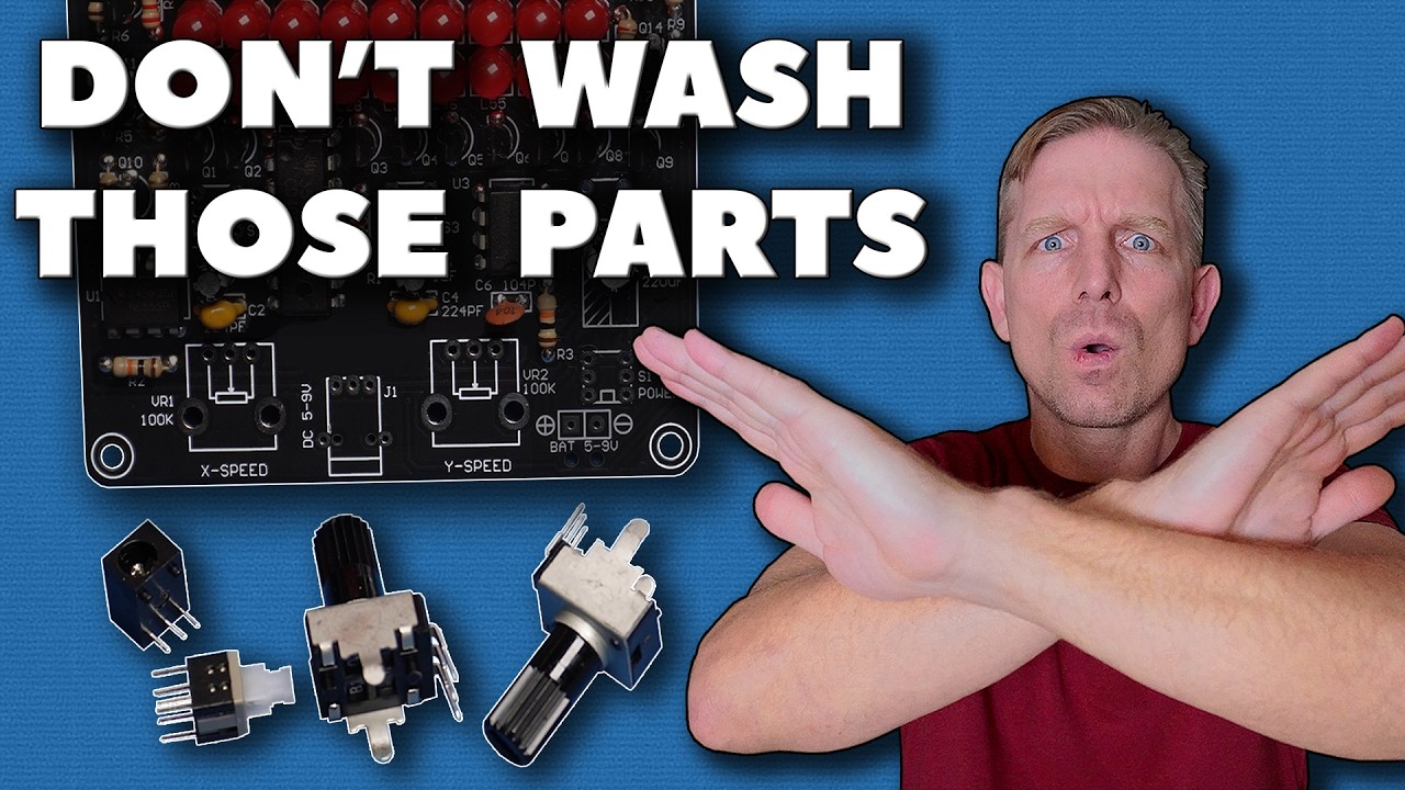 How to Clean PCBs and When to Solder Water-Sensitive Components?