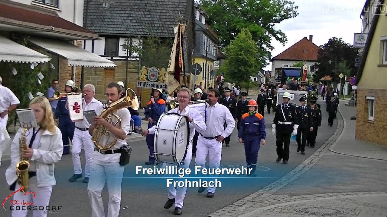 750 Jahre Ebersdorf Historischer Festumzug - QSO4YOU TV 