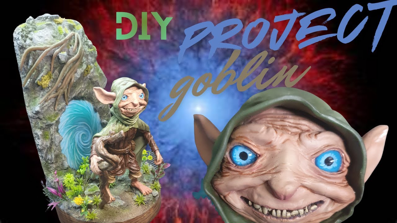 sculpting my goblin p3 FINNALLY  #scenic base #clay #art #arts and crafts #sculpting #diy #crafting