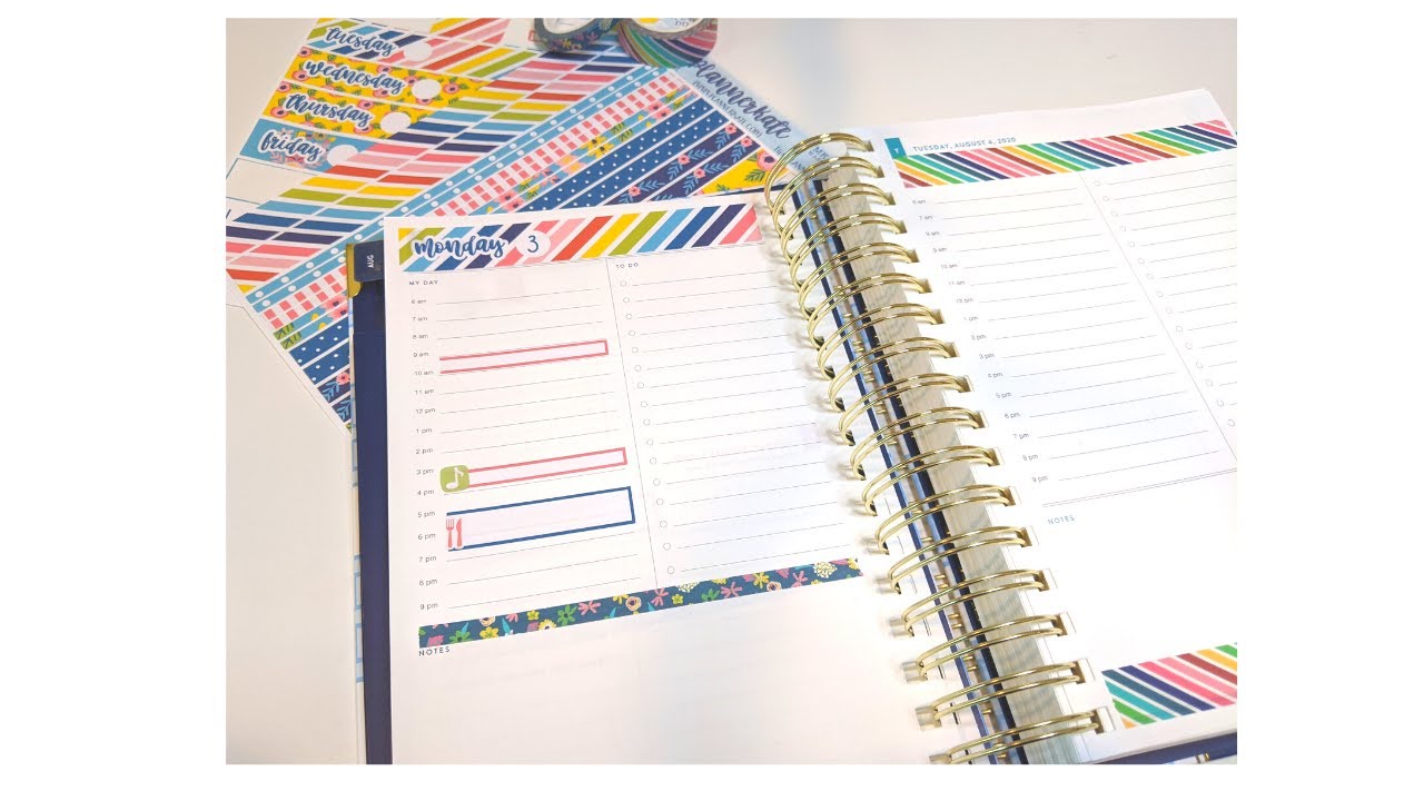 Simplified Daily Plan with Me