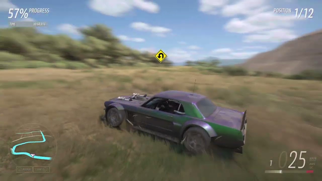 Forza Horizon 5 Gameplay / 1965 Hoonigan Gymkhana 10 Ford Hoonicorn Mustang / 4K