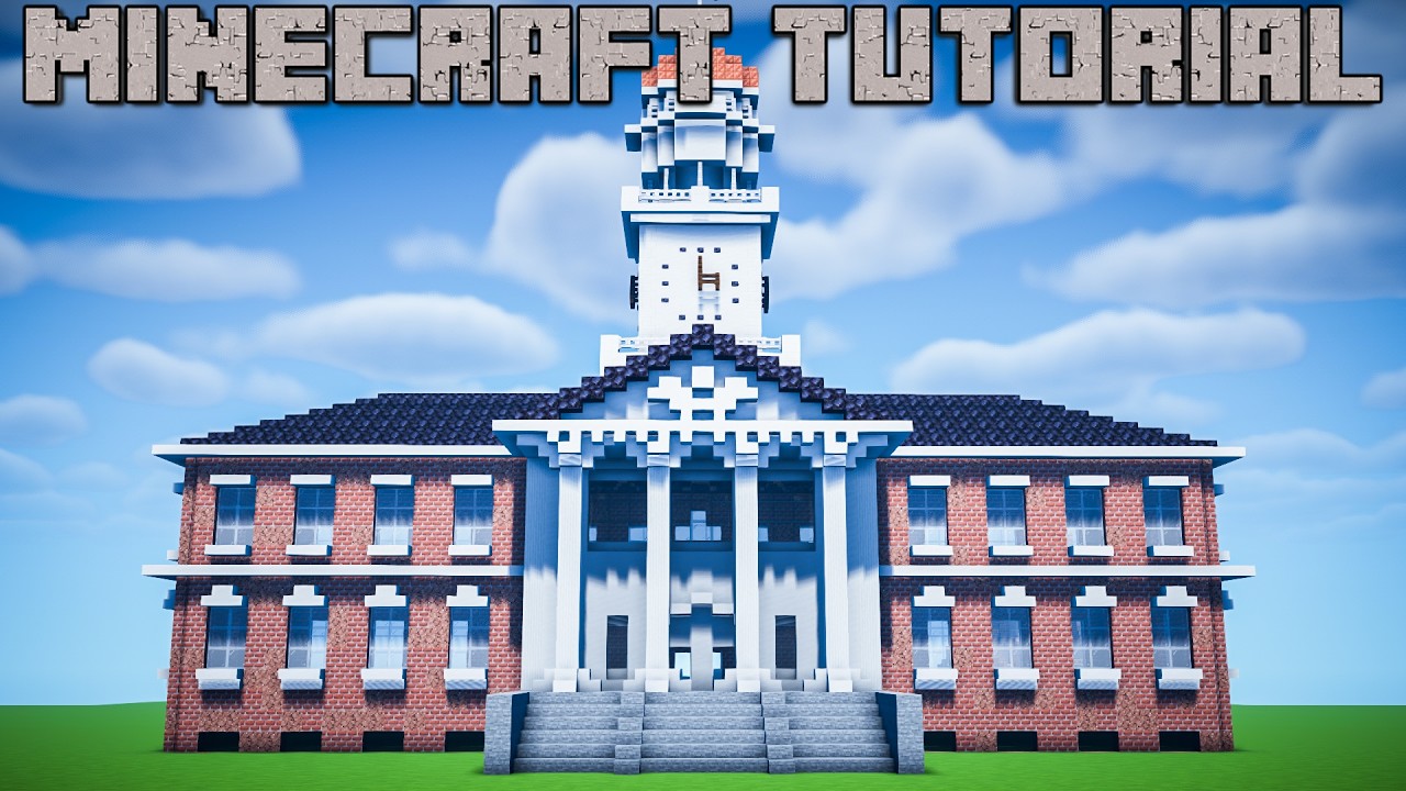 Как построить ратушу в Minecraft!