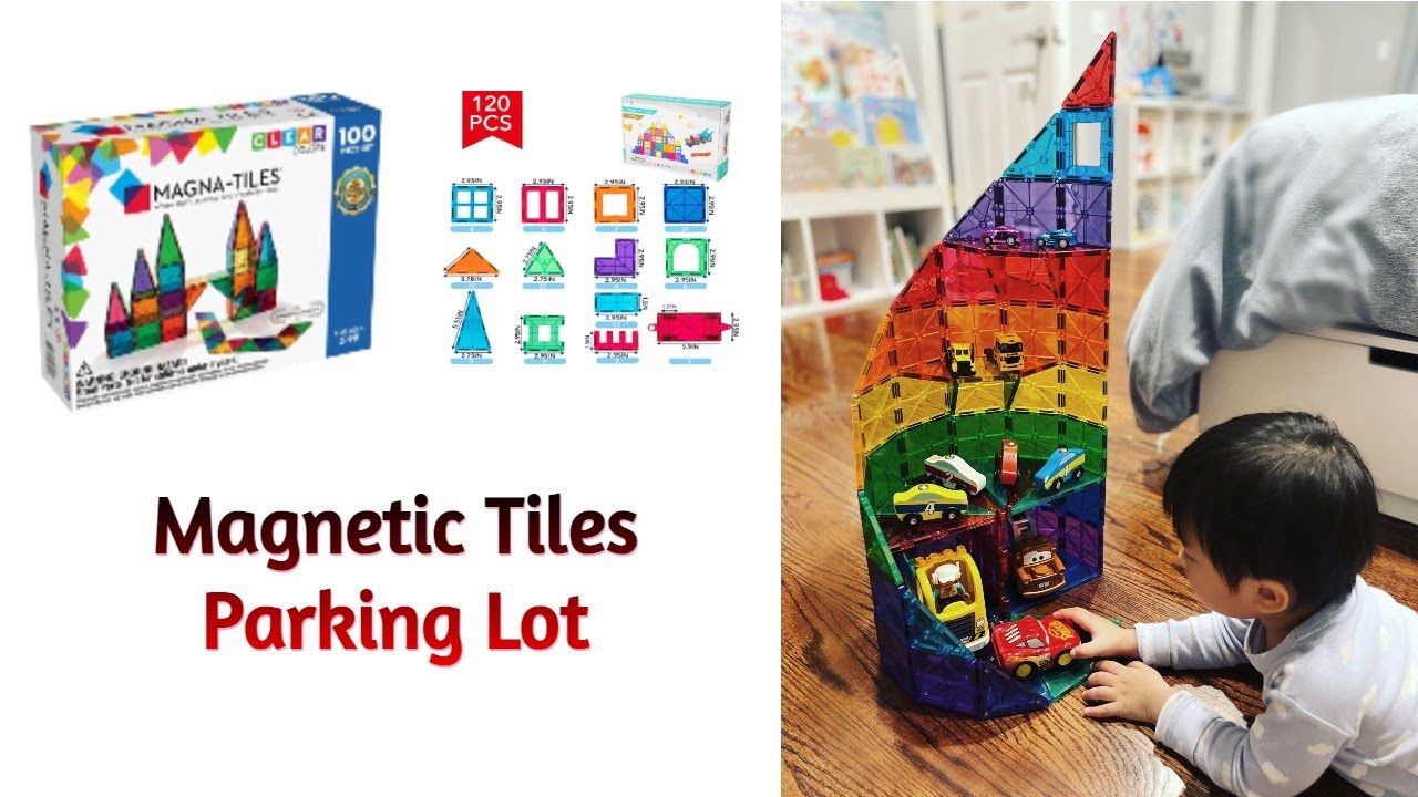 Magnetic Tiles Parking Lot (磁力片停车场）