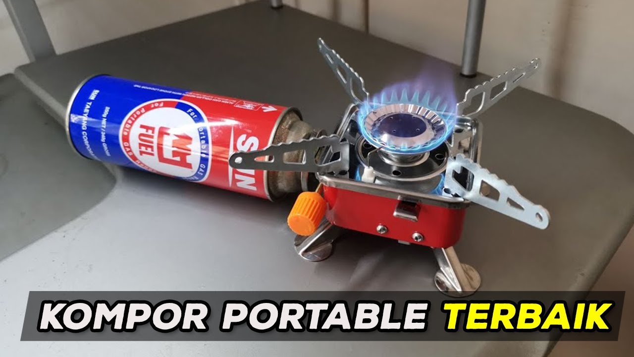 5 Rekomendasi KOMPOR PORTABLE untuk CAMPING Harga Murah Terbaik