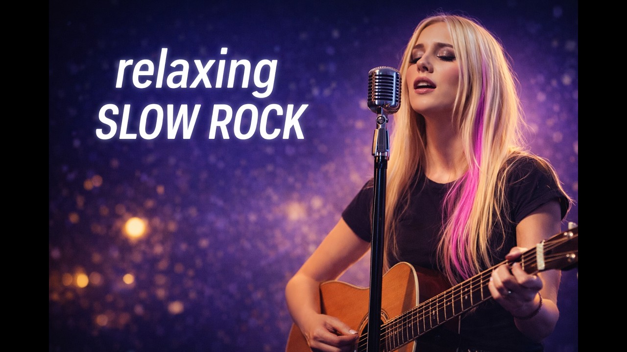 🌙 1 Hour of Slow Rock Healing – The Relaxing Guitar Playlist You’ll Play Every Night (2026)