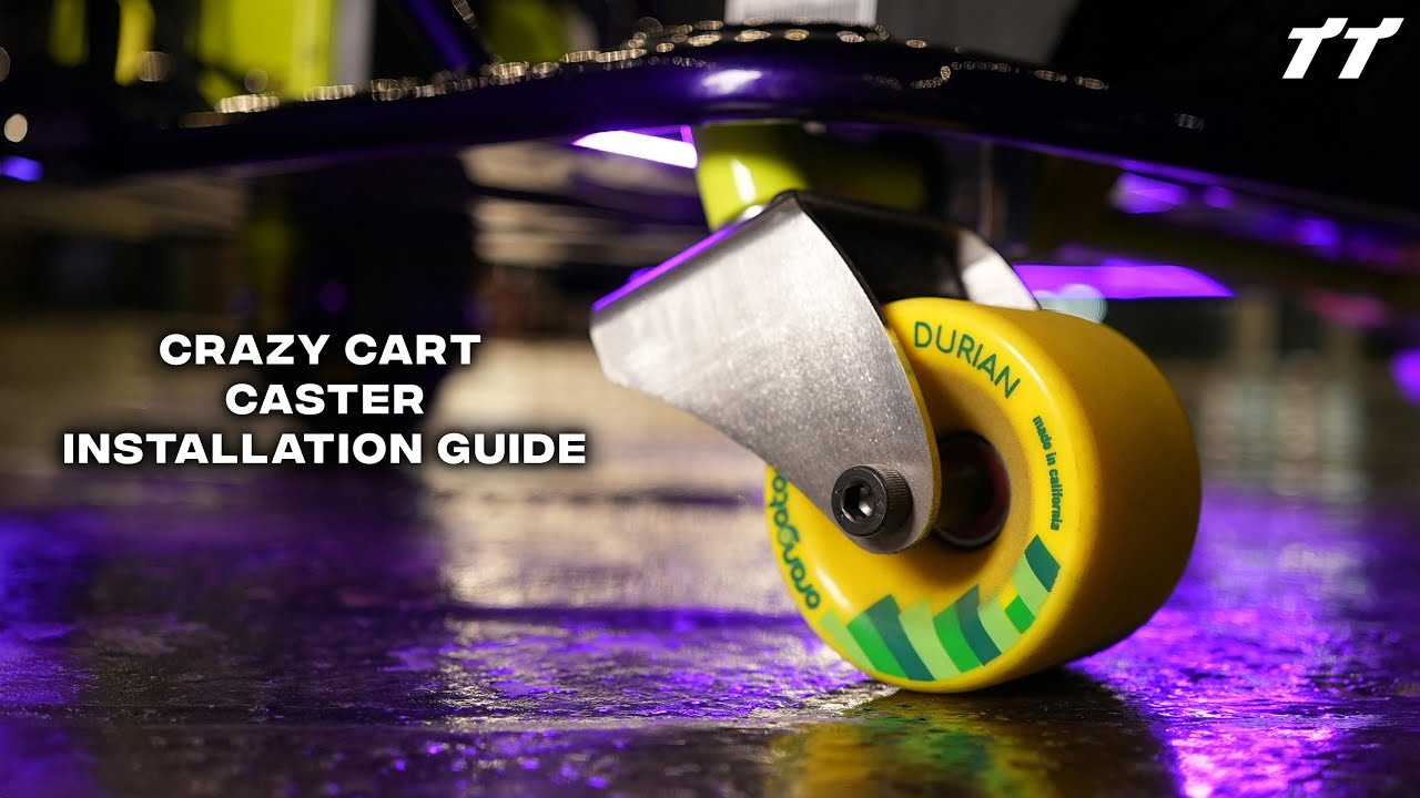 Tottoms UPGRADED Crazy Cart Casters - Install Guide